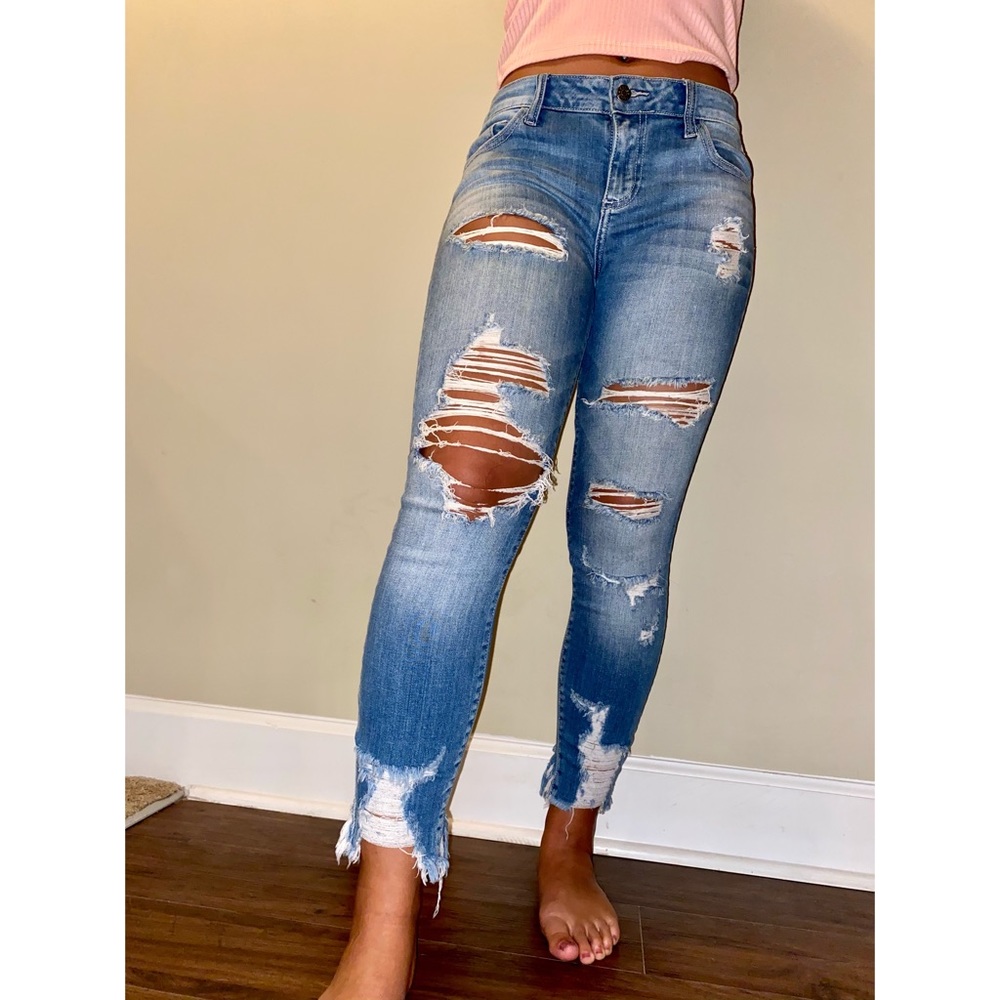 Distressed Jeans